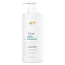 Dove Damage Therapy Daily Moisture 2 in 1 Shampoo and Conditioner, 18 Fluid Ounce -- 4 per case