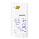 Dove Coconut and Vanilla Anti Chafe Whole Body Deodorant Stick, 2.6 Ounce -- 12 per case