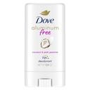 Dove Aluminum Free Coconut and Pink Jasmine Deodorant Stick, 0.5 Ounce -- 36 per case
