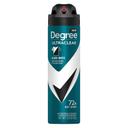 Degree Men Black Plus White Clean and Crisp Antiperspirant Deodorant Dry Spray, 3.8 Ounce -- 12 per case