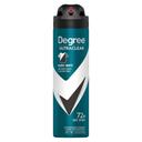 Degree Men Black Plus White Clean and Crisp Antiperspirant Deodorant Dry Spray, 3.8 Ounce -- 12 per case