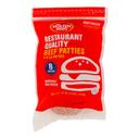 Holten 4 1 Restaurant Quality Beef Patties, 2 Pound -- 16 per case.