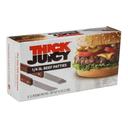 Thick N Juicy 4 1 Seasoned Beef Patty, 2 Pound -- 12 per case.