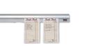 Aluminum Check Holder, 36X2 -- 2 Count
