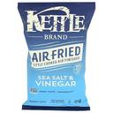 Kettle Sea Salt and Vinegar Air Fried Potato Chips, 4.25 Ounce -- 15 per case