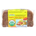 Mestemacher Organic Three Grain Bread with Whole Rye Kernels, 17.6 Ounce -- 12 per case