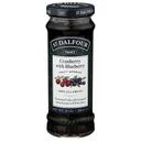 St Dalfour Cranberry with Blueberry Preserve, 10 Ounce -- 6 per case