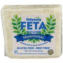 Odyssey Traditional Feta Chunk Cheese, 8 Ounce -- 12 per case
