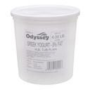 Odyssey 0 Percent Plain Greek Yogurt, 5.3 Ounce -- 12 per case.