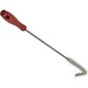Carlisle 4011105 Sparta High Heat Plastic Red L-Tipped Fryer Brush, 23 inch Length