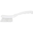Carlisle 41395EC02 Sparta White Color Coded Detail Brush, 7 inch Length