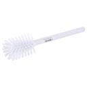 Carlisle 40000EC02 Sparta Color Coded White Soft Polyester Bristles Pint Bottle Brush, 12 inch Length