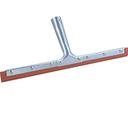 Carlisle 4007400 Professional Red Rubber Double-Blade Window Squeegee, 14 inch Length