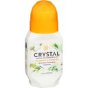 Crystal Body Deodorant Chamomile and Green Tea Mineral Deodorant Roll-On, 2.25 Ounce