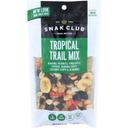 Snak Club Tropical Trail Mix, 6.75 Ounce Resealable Bag -- 6 per case