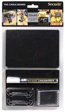 American Metalcraft Black Small Mini Chalk Card, 6 x 4 inch