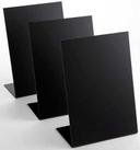 American Metalcraft Black Table Top Chalkboard, 5 7/8 x 3 x 8 1/4 inch -- 3 per case