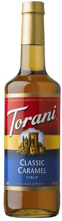 Torani Classic Caramel Flavoring Syrup, 25.4 Fluid Ounce -- 6 per case