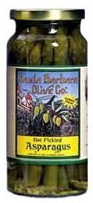 Santa Barbara Hot Pickled Asparagus, 16 Ounce -- 6 per case