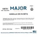 Lawrence Vanilla Ice N Set Icing, 45 Pound.