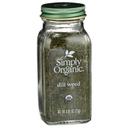 Simply Organic Dill Weed, 0.81 Ounce Bottle -- 6 per case