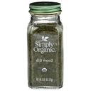 Simply Organic Dill Weed, 0.81 Ounce Bottle -- 6 per case