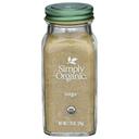 Simply Organic Ground Sage, 1.2 Ounce -- 6 per case