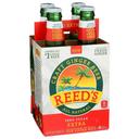 Reeds Zero Sugar Extra Craft Ginger Beer, 12 Fluid Ounce - 4 count per pack -- 6 packs per case