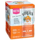 Virgils Zero Sugar Orange Cream Soda, 48 Fluid Ounce -- 6 per case