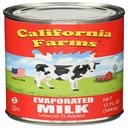 California Farms Evaporated Milk, 12 Ounce -- 6 per case