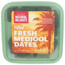 Bard Valley Natural Delights Pitted Fresh Medjool Dates, 12 Ounce -- 12 per case