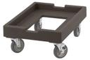 Camdolly Pizza Dough Box, Dark Brown, 300 Pound.