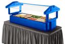 Cambro Table Top Model Food Bar, Navy Blue, 63 1/2 x 33 1/4 x 27 inch.