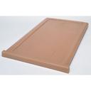 Coffee Beige 21 1/8in X 12 15/16in X 1in Thermobarrier, Beige.
