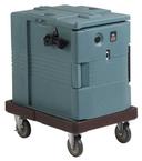 Granite Gray Cambro 1 Compartment Hot Holding Ultra Pan Carrier, 18 1/8 x 26 3/8 x 24 7/9 inch.