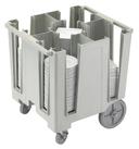 Cambro Versa Dish Caddy, Speckled Gray, 27 x 30 1/2 x 31 3/4 inch.
