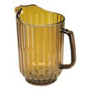 Camwear Ribbed Pitcher, Amber, 60 Ounce -- 6 per case