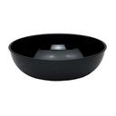 Black Round Ribbed Bowl, Black, 40 Qt -- 4 Per Case