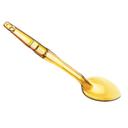 Amber 13 High Heat Solid Spoon -- 12 Per Case