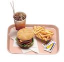 Cambro Fast Food Tray, Blush, 11 7/8 X 16 1/8 inch -- 24 per case.