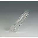 Cambro Plastic Flat Grip Tong, Clear, 6 inch -- 12 per case