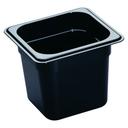 Camwear Black Cover Only for One Sixth Size Food Pan, 2.4 Quart -- 6 per case