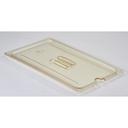 Amber 1/1 Size 12 3/4in X 20 7/8in Notched Cover For H-Pans W/Handle,  -- 6 Each.