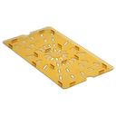 Amber Cambro H-Pans  1/1 Size Drain Shelf Only, 12 3/4 x 20 7/8 inch -- 6 per case.