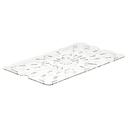 Clear 1/1 Size 12 3/4 inch X 20 7/8 inch Drain Shelf -- 6 per case