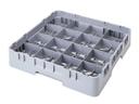 Soft Gray 16 Compartments Full Cup Rack, Gray -- 6 per case