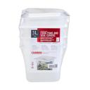 Cambro Translucent GN 1/6 Size Food Pan with Lid, 3 count per pack -- 12 per case.