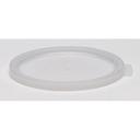 White 1 Qt Polypropylene Container Cover -- 12 Per Case