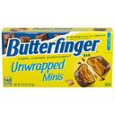 Butterfinger Unwrapped Minis Crispety Crunchety Peanut-Buttery Bar, 2.8 Ounce -- 9 per case