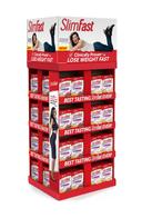 Slimfast Advanced Ready to Drink/Snacks - 1/4 Display -- 48 per case.